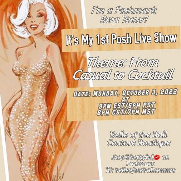 @bethybd POSH PARTY LIVE Now!! Badged/Featured Party Host Send to OPEN โ๏ธ for HP - Picture 13 of 15